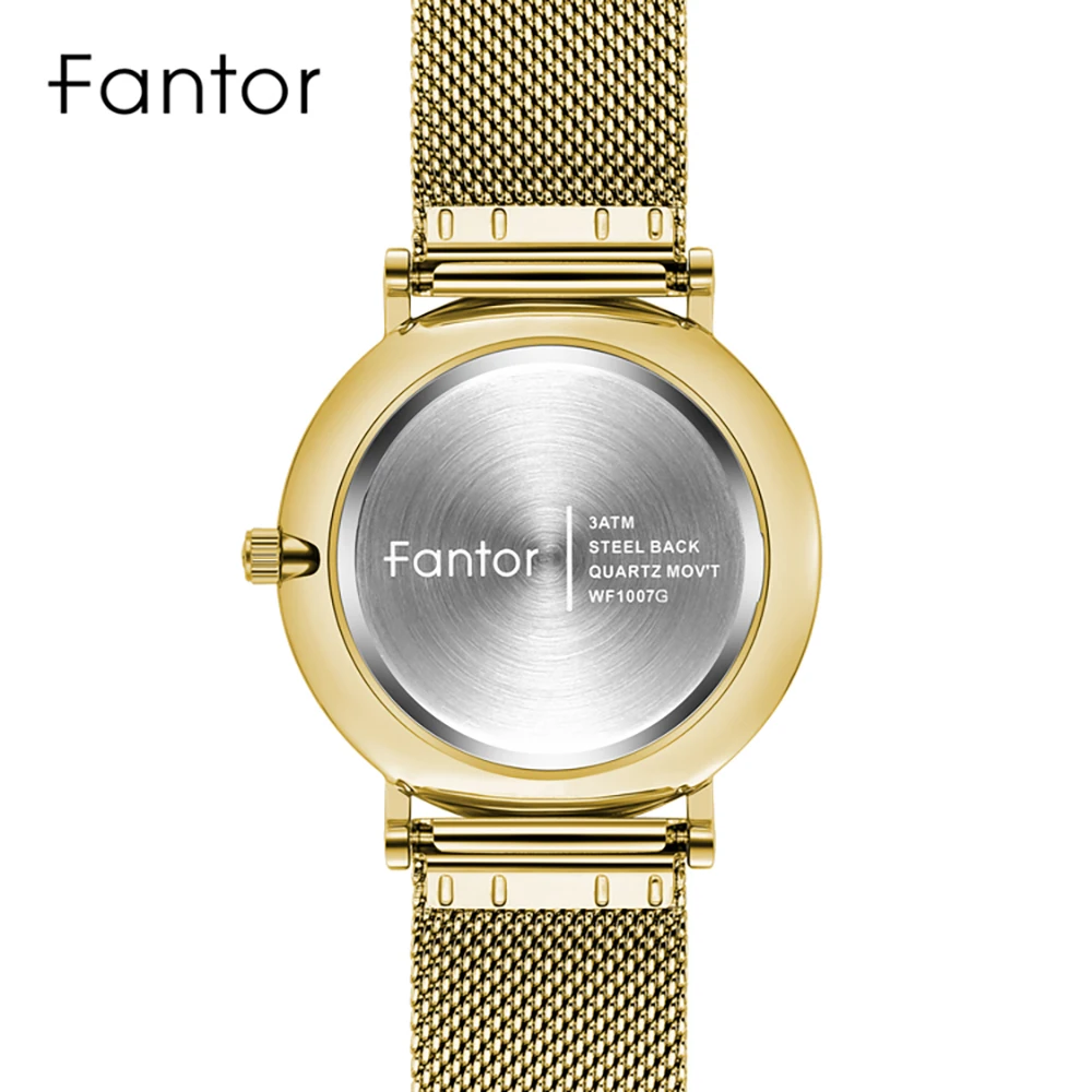 Fantor Marke ultra dünne Männer Uhr minimalist ische Armbanduhr lässig Mann Business Quarz Mode Uhr