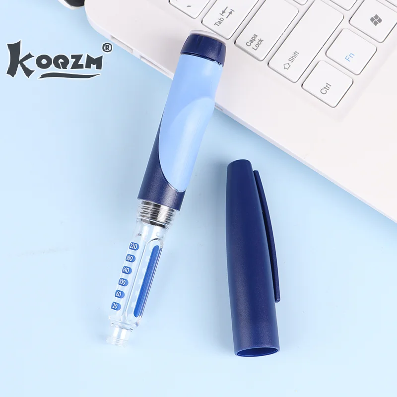 Portable Classics Lilly Lancing Pen Syringe Insulin Lancet Pen For 3ml Humulin Humalog Diabetic Injection Diabetes