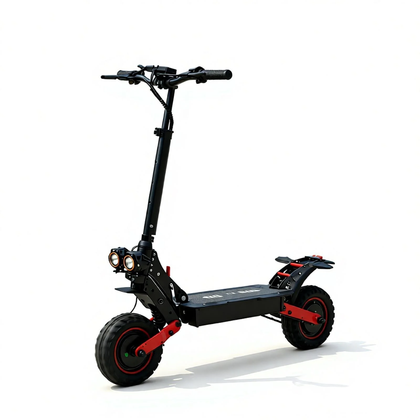 H6 E-Scooter 2400W Motor 48V21AH Batterij Dubbele Schokdempers Dubbele Schijfremmen Elektrische Scooter 11-Inch Banden E-Scooter