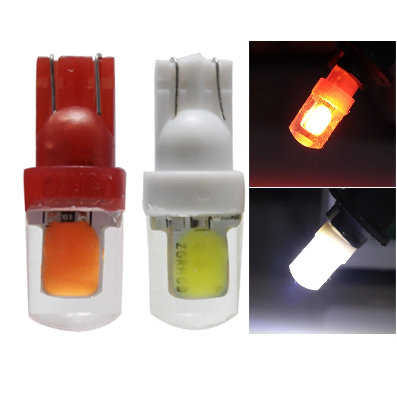 

Led Interior Light Car Instrument Clearance Bulb T10 W5W 194 501 12V COB 2W Auto Backup Reverse Tail Signal Lamp 12 Volt Red
