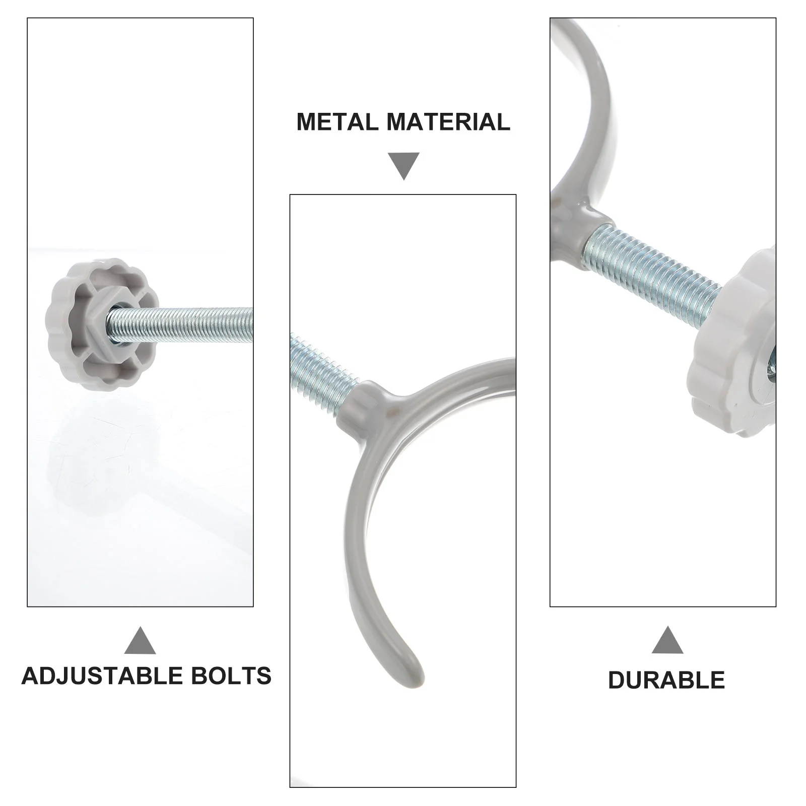 ทรงกระบอก Guardrail U-รูปอุปกรณ์เสริมเด็กรั้ว Banister Gate ชุดติดตั้งโลหะผสมปฏิบัติบันได FITTING