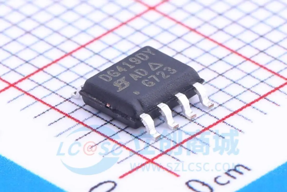 8PCS    Original genuine DG419DY-T1-E3 SOIC-8 precision CMOS analog switch