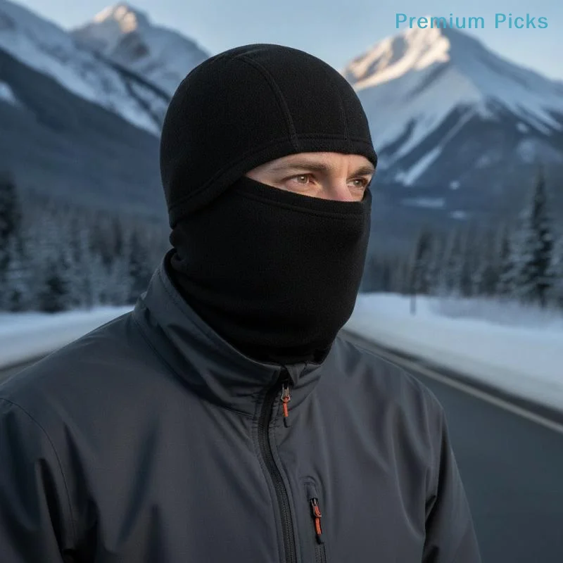 portableWinter Cycling Mask Thermal Windproof Ski Mask Men Women Warm Polar-fleece Outdoor Sport Motorcycle Face Mask