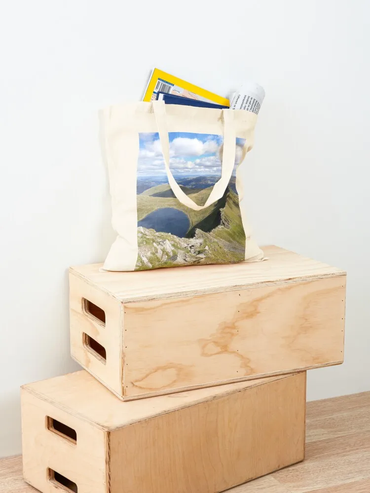 Striding Edge، Helvellyn Tote Bag حقيبة يد حقيبة قماش حقيبة تسوق محمولة للجامعة #4