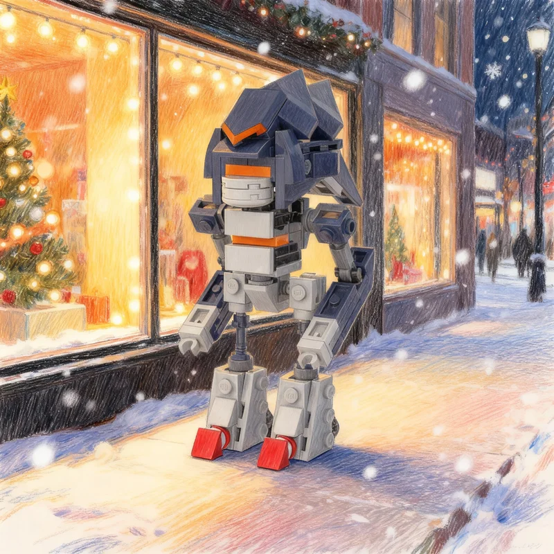 Model Kit Sonic - 134 adet MOC Mecha Sonic Mk