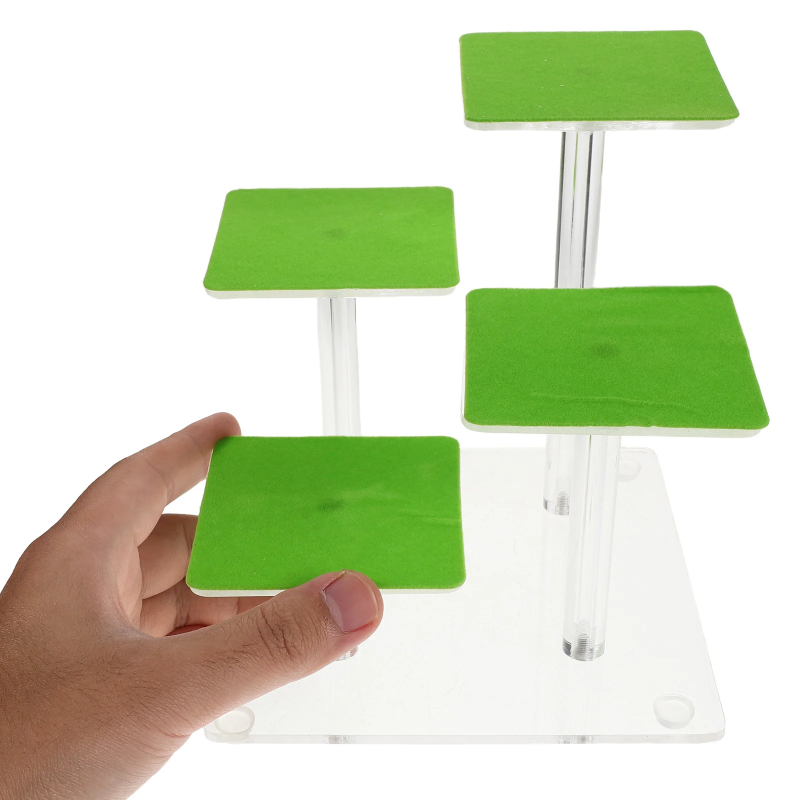 

Multilevel Reptile Terrarium Decoration Climbing Platform For Gecko Lizard Tortoise Bearded Dragon Basking Ramp Habitat