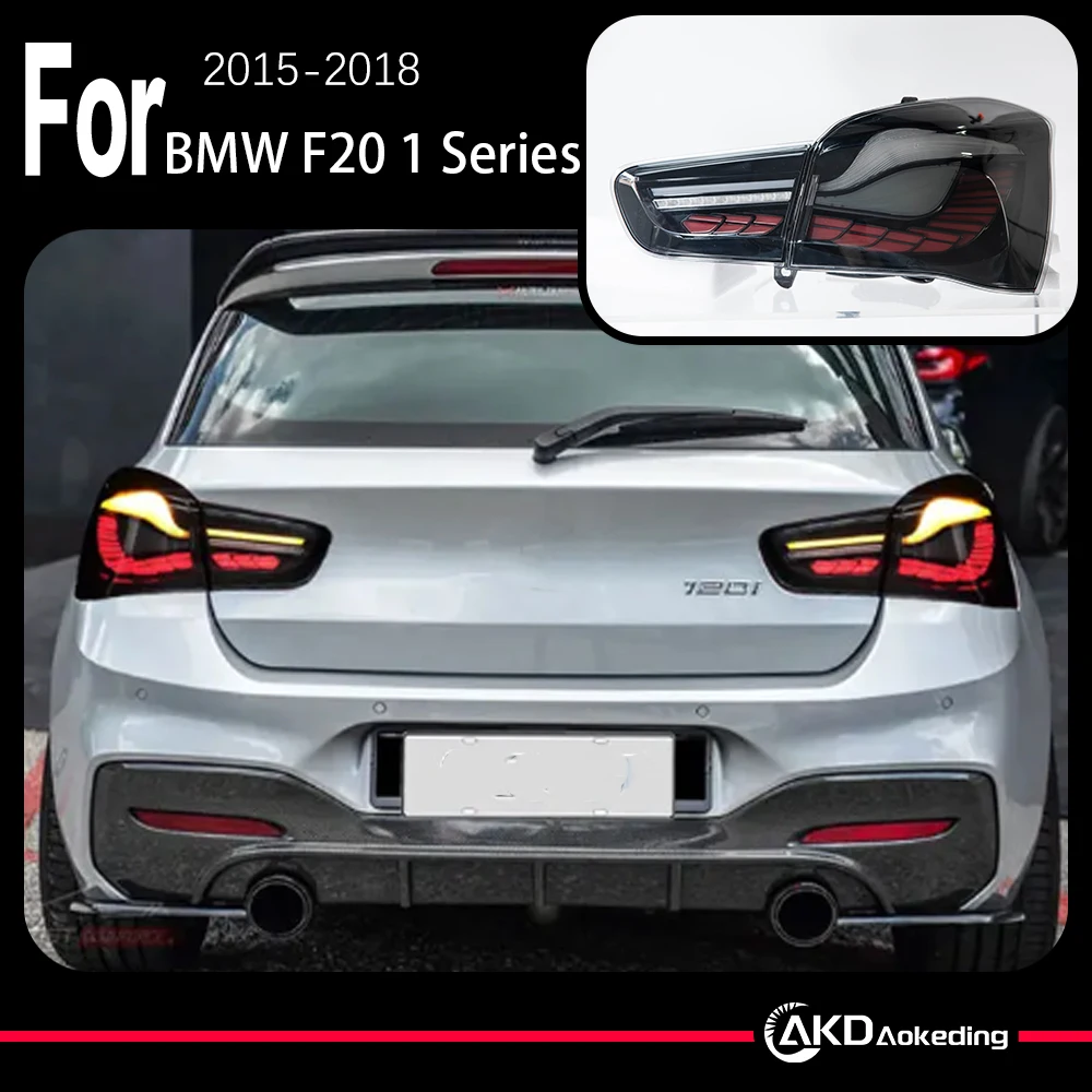 

Модель автомобиля AKD для BMW 1 серии F20 2015-2018 задние фонари с последовательным указателем поворота, анимационный тормоз, парковка, маяк, подтяжка лица