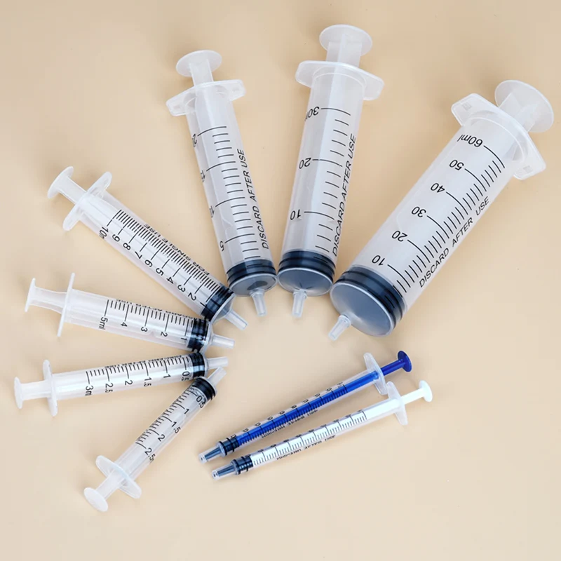 

1-60 мл 5 шт. пластиковый ветеринарный шприц без игл кормушка для домашних животных трубка для грудного вскармливания в индивидуальной упаковке многоцелевой инструмент