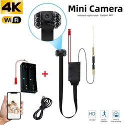 HD 1080P WiFi Mini Camera DIY Module Motion Mini Wireless Cam for Home Surveillance Security with Motion Detection for Outdoor