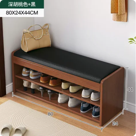 

shoe cabinet, seat stool, integrated and simple for entering households, shoe stool, door stool, soft bag shoe rack