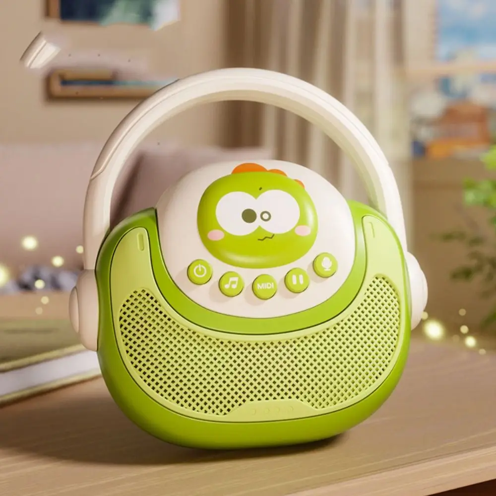 Karaoke wireless per bambini Connect Phone Macchina per canto in plastica Registrabile con macchina per karaoke leggera Canto per bambini