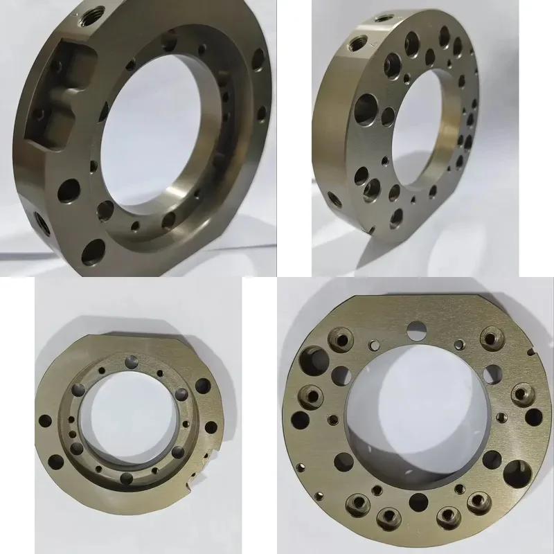 60kg Load Capacity Quick Change Drive Body Flange Plate Hard Anodized Aluminum Alloy Mounting Baseplate Spare Parts