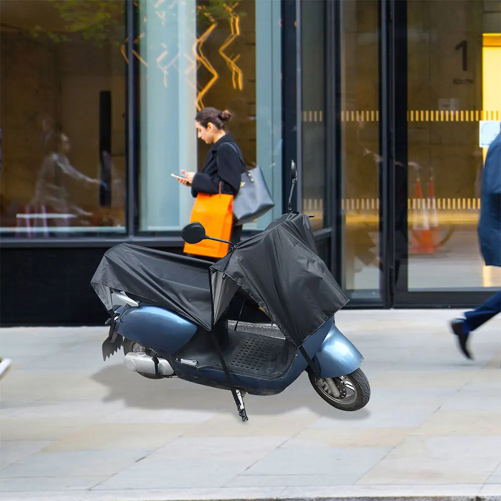 غطاء دراجة كهربائية شديدة التحمل مقاوم للماء ودرع شمسي للمطر للتنقل سكوتر الدراجة الترابية في الهواء الطلق حماية لجميع الأحوال الجوية #2