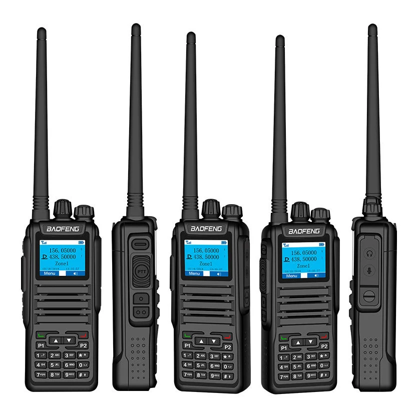 BAOFENG DM-1701 DMR Digital Digital Walkie Talkie 5W Dual Band Open GD77 Dual Time Slot Analog Digital Tier 1&2 Two Way Radios