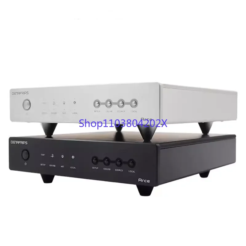 

Denafrips ARCE Network Music Player First Streaming Media External Clock Inputs Of 45.1548MHZ And 49.152MHZ Streamer