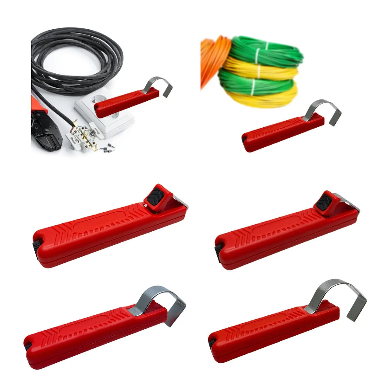 Cable Stripping Tool Fiber Optic Stripper for Outdoor Household Dismantling