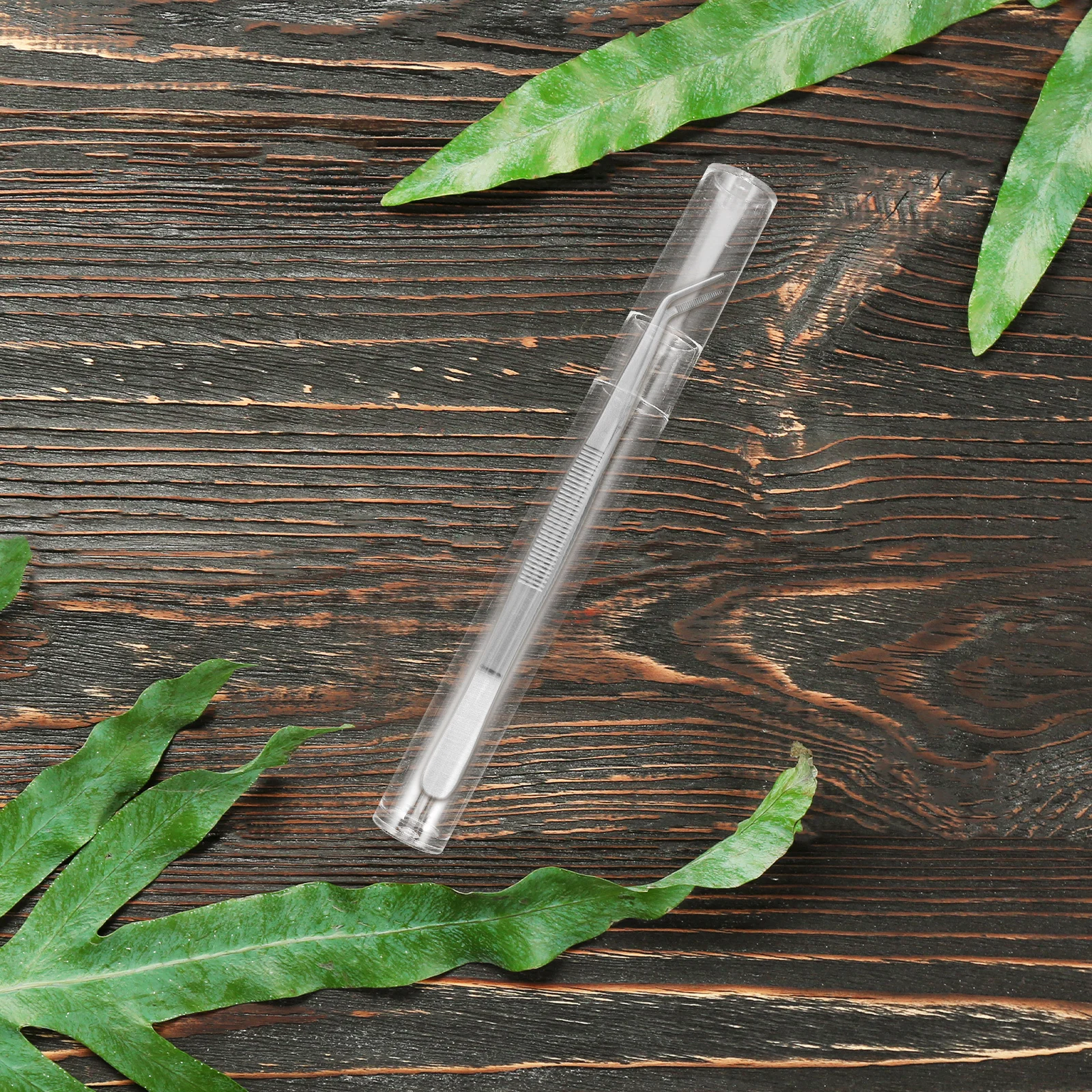 Custodia trasparente per pinzette da 5 pezzi, organizer impermeabile, forniture per estensioni delle ciglia, contenitore per strumenti di trucco di precisione