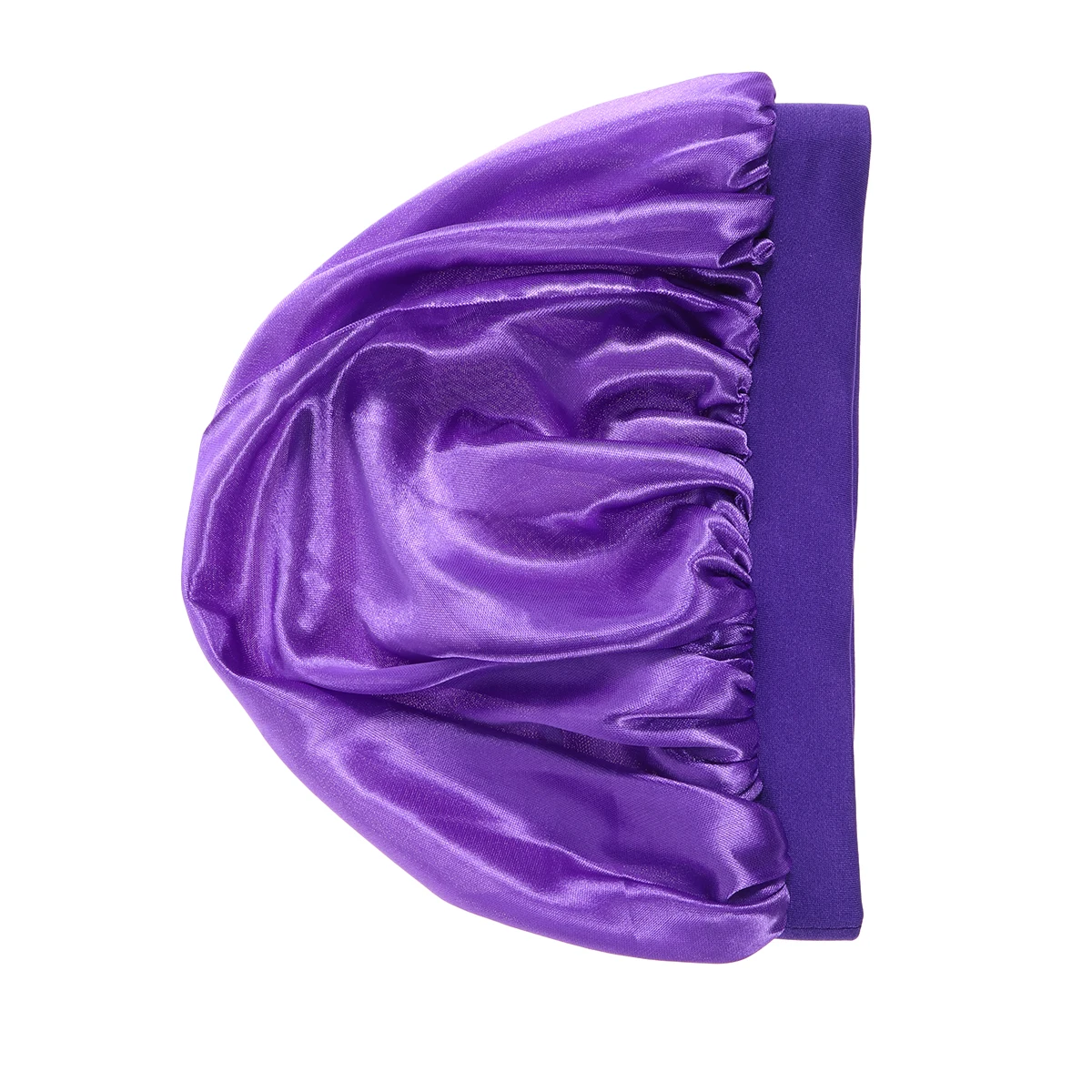

3pcs Hair Cap Kids Elastic For Kids Bathing Sleep Lightweight Durable Elastic Rim Comfortable Satin Home Use