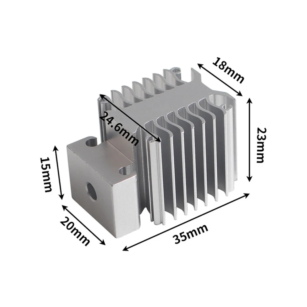 Per Creality Ender-3 V3 SE Dissipatore di calore Set Estrusore Hot End Gola Radiatore in alluminio Accessori per stampante 3D