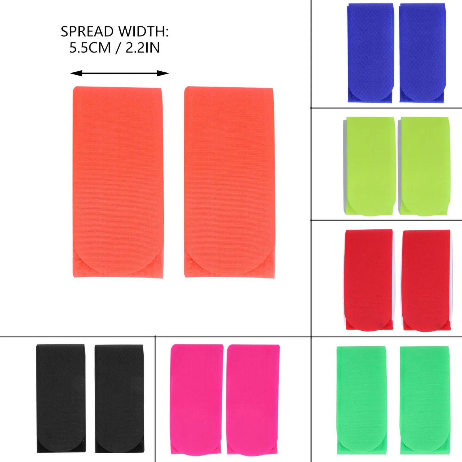 Las correas protectoras del diseño del velcro de las fijaciones de Snowboard son ajustables y fáciles de llevar accesorios de esquí antiarañazos