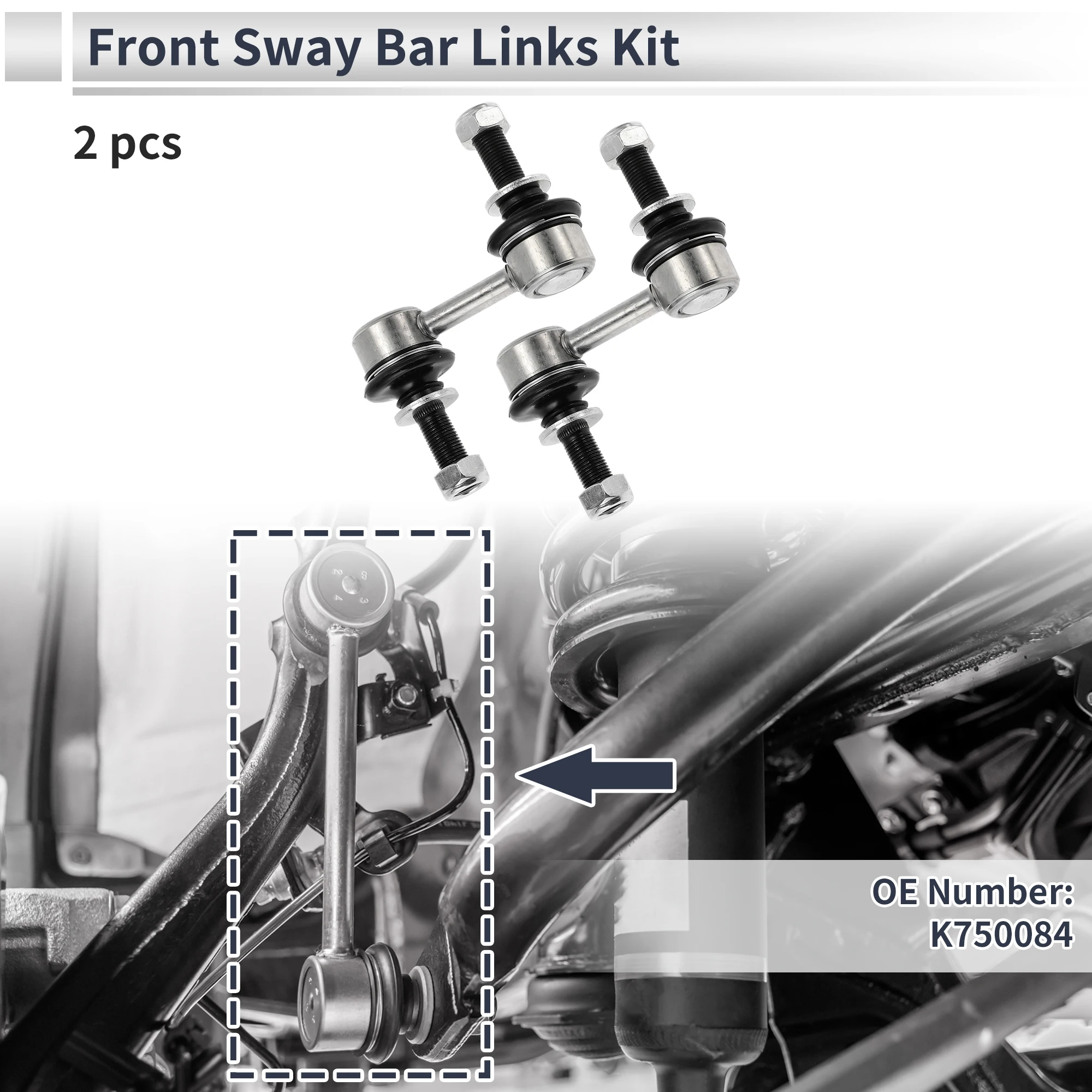 

UXCELL Front Stabilizer Bar Links No Bushing for Subaru B9 Tribeca 2006-2007 No.K750084