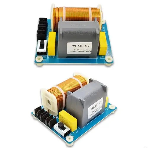 Imagen 2 del producto Altavoz de graves de 1200W, divisor de frecuencia de Subwoofer de 410Hz, estéreo Hifi, filtro de graves DIY, accesorios para altavoces