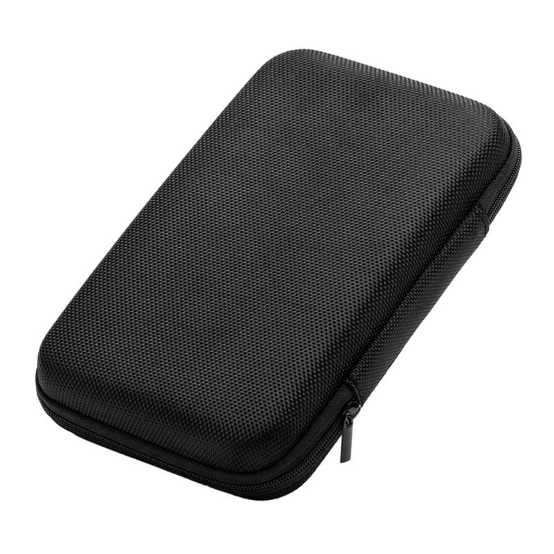 

Rectangles Earbud Case Practical EVA Carrying Case Storage Bag Organizers with MeshPocket for Earphone, Earbud, Earpieces