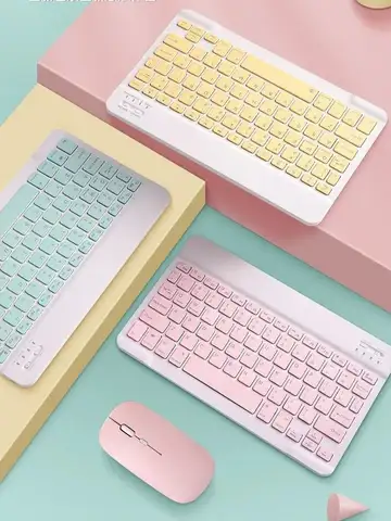 Bluetooth Wireless Keyboard Mini Keyboard For Laptop Tablet Phone Ipad Xiaomi Rechargeable Gaming Keyboard Android iOS Windows