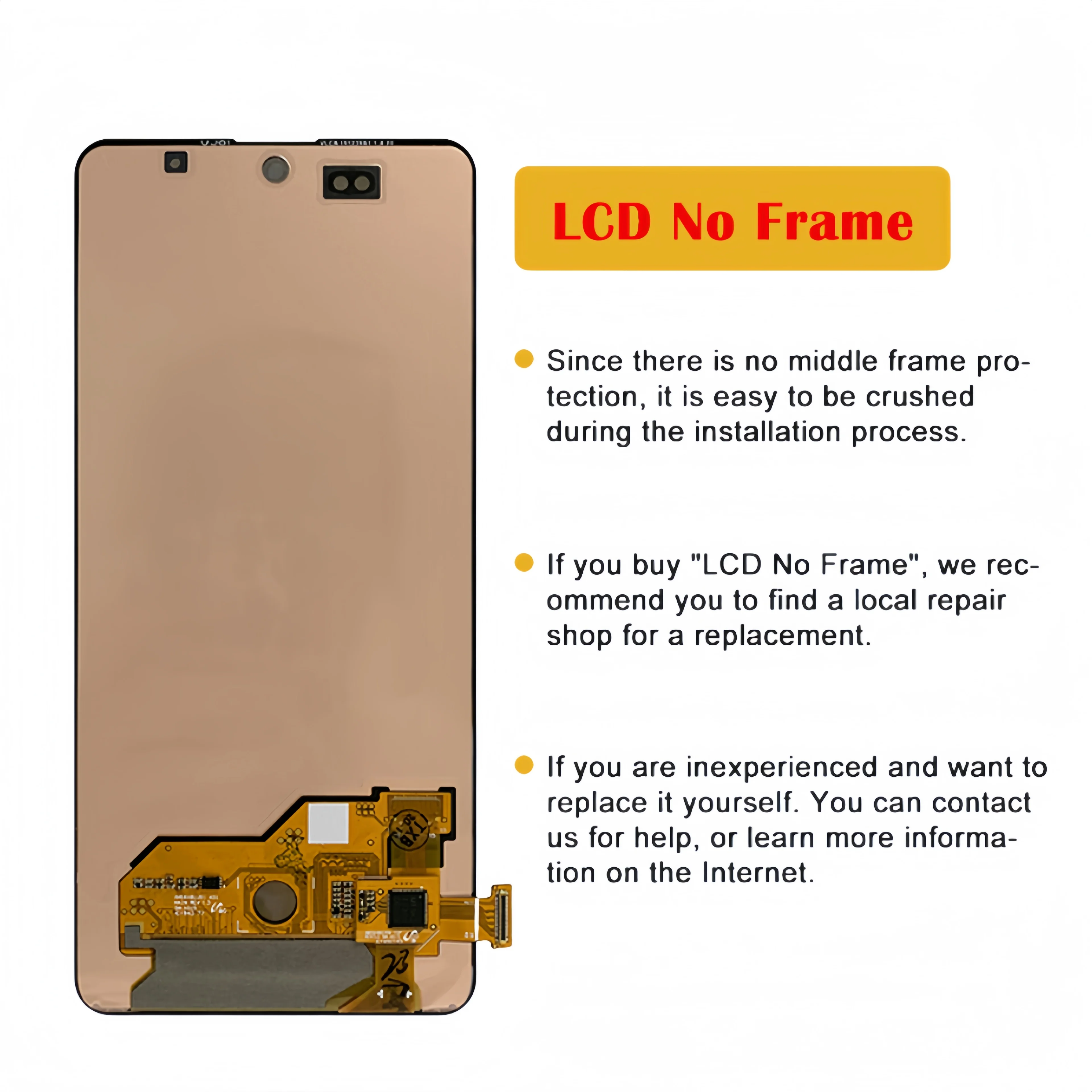 LCD Display Touch Screen Digitizer Assembly Replacement, Samsung Galaxy M31S, M317, SM-M317F, SM-M317F-DS