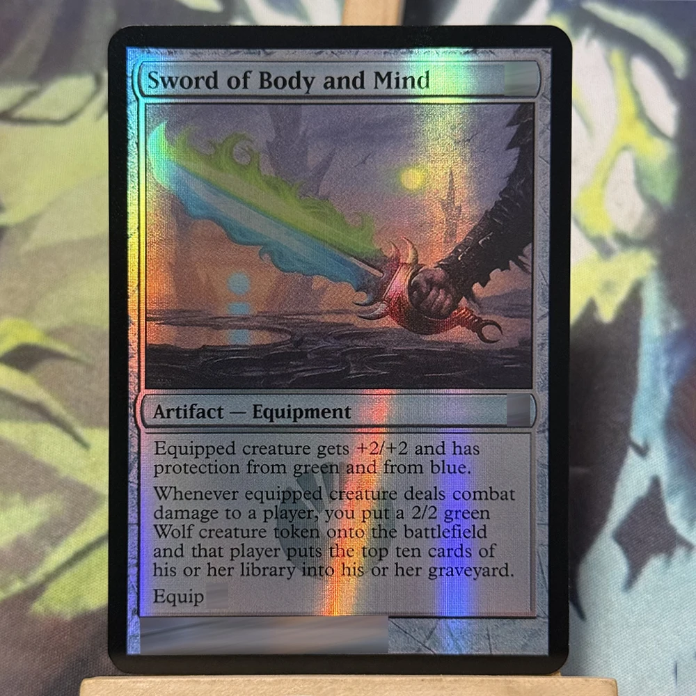 Foil DIY Cards From the Vault Ancient Tomb Lotus Gifts Ungiven Skullclamp Sol Ring Trinisphere Vesuva Berserk TCG Gifts - Image 5