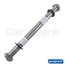 Outboard Engine Double-head Screw Assembly Plus Bushing 63W-43131-01 for Yamaha 2-stroke 15 HP