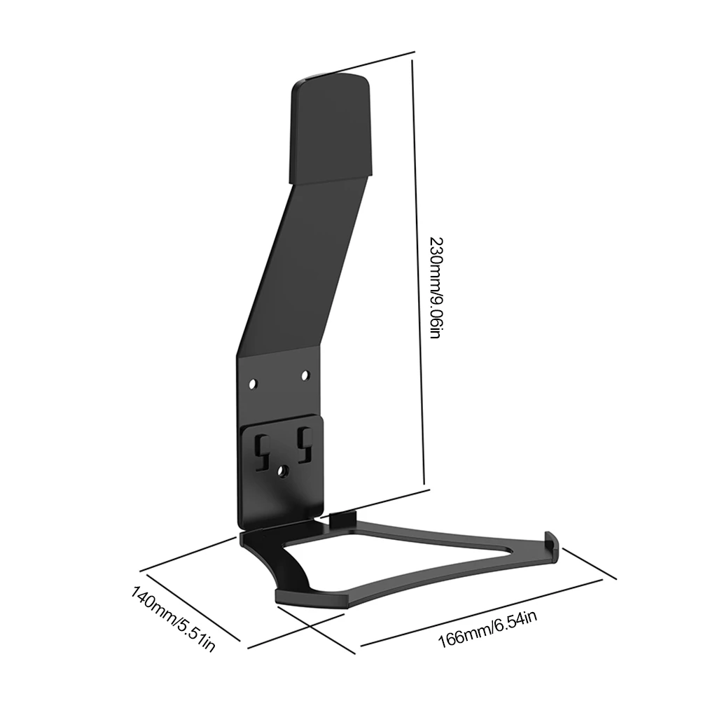 حامل حامل مكبر الصوت مثبت على الحائط صندوق الصوت رف تخزين موفر للمساحة حامل جداري رف من سبائك الألومنيوم لـ SONOS Move #6