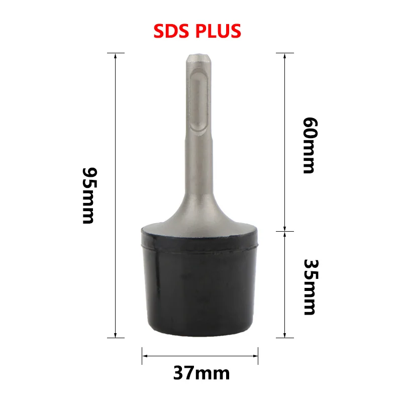 SDS PLUS Shank Electric Hammer Rubber Hammer Head For Tile Lamination /Iron Sheet Flattening/Automotive Sheet Metal Repair Tools