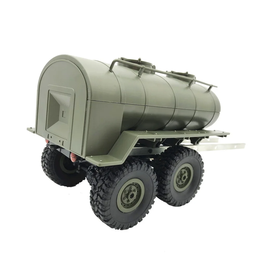 Zbiornik oleju Dekoruj pudełko / podwozie przyczepy / koło zapasowe Zabawki dla WPL B14 B24 B16 B36 1/16 RC Crawler Car Military Truck