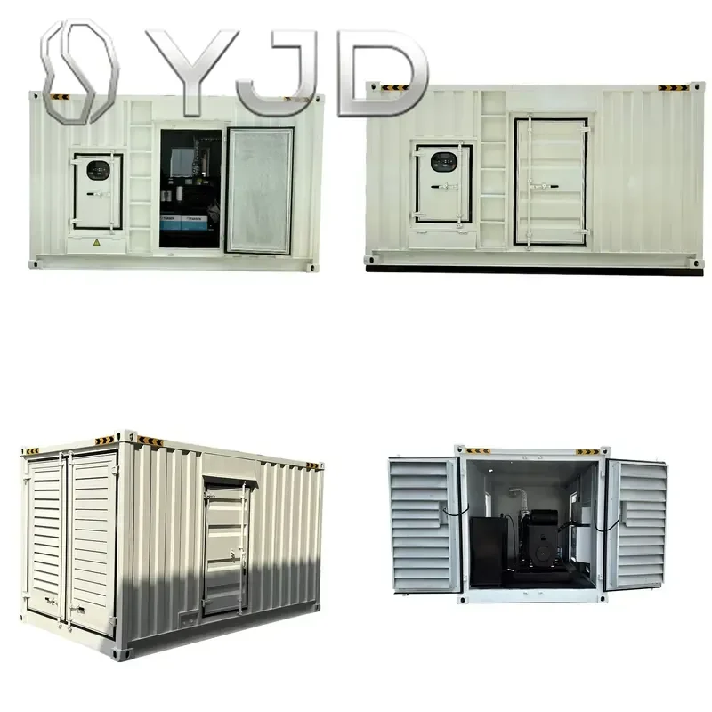 High-Power 200KW Generator Set 380V Three-Phase Silent Container with Auto Start Resistance