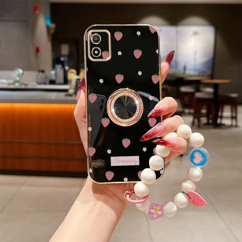 Bead Strap Red Stra…