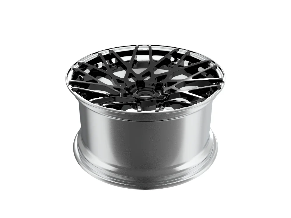 2022 جديد PQ الصين مصنع 18 19 20 بوصة عجلات مزورة 5x114.3 5X120 2 قطعة عجلة سبيكة مزورة مخصصة