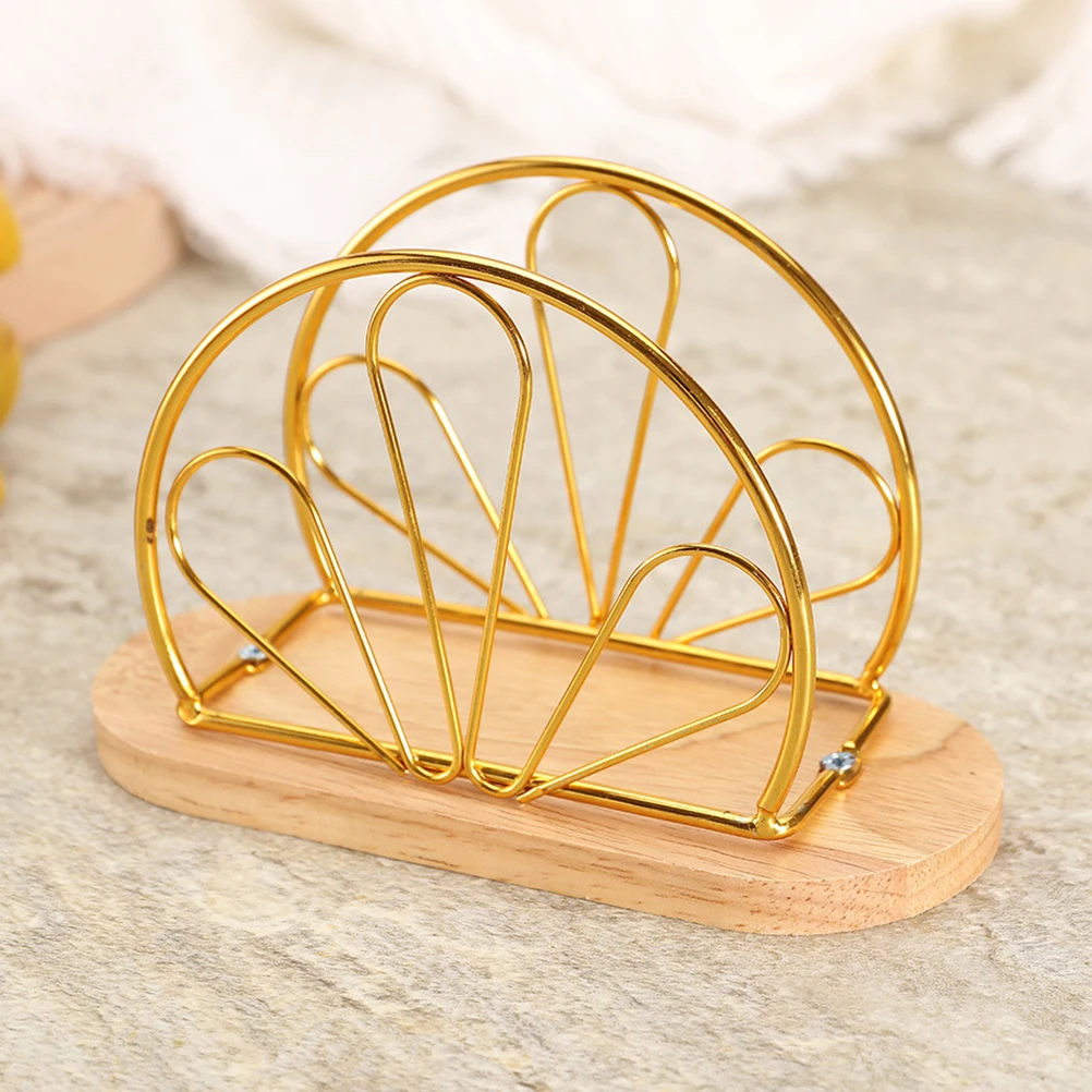 

1pcs Freestanding Napkin Holder For Table Creative Design Tissue Dispenser Stand Space Saving Stable Base Restaurant Coffee Shop
