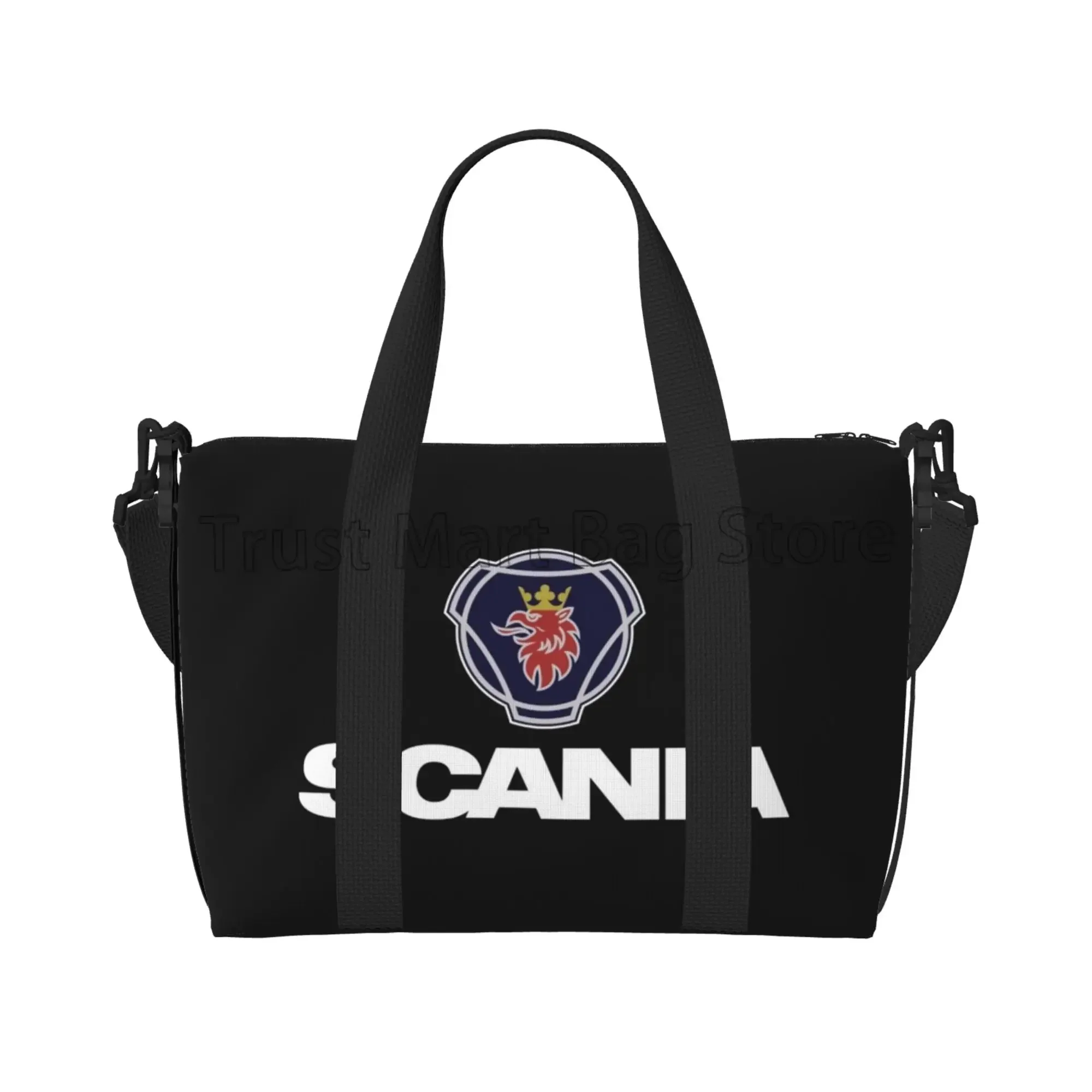 

Изготовленная на заказ дорожная спортивная сумка для грузовика Швеции, портативная ночная сумка для выходных, сумка для ручной клади, складная сумка для занятий спортом, тренажерным залом, йогой