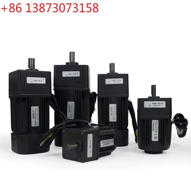 

1pcs 90W motor+speed controller 6/15/25/40/60/90/120W/250W AC gear speed reducer motor 220V