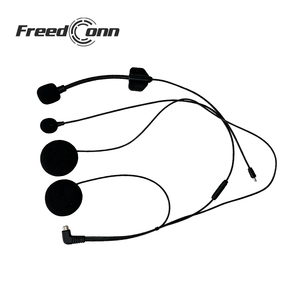 Helmet Headset Motorcycle Interphone Accessories hard Earphone Suit for Freedconn Helmet Intercom