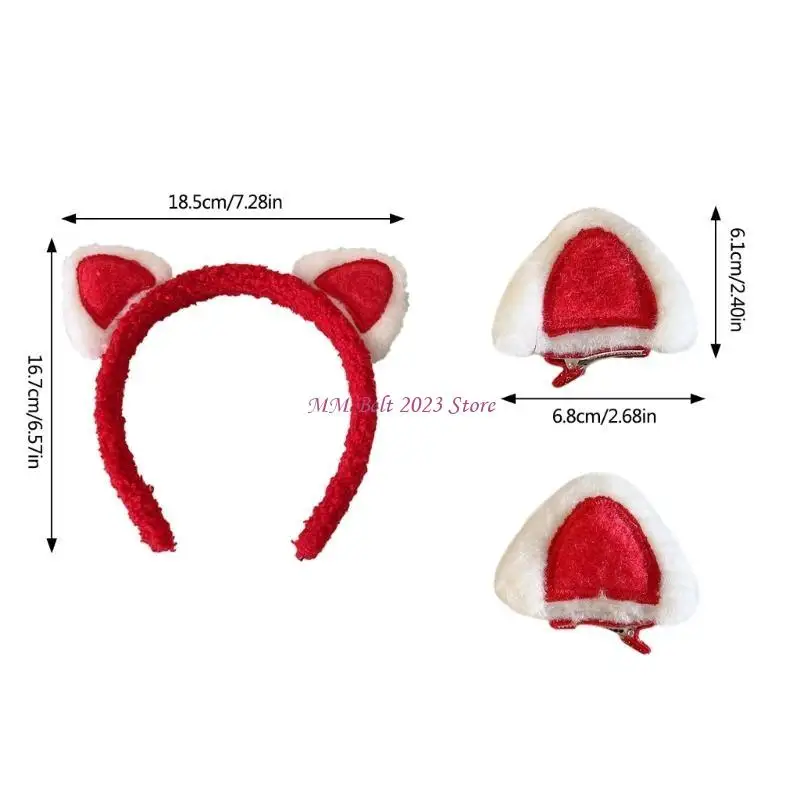 49me Mèo đầu độc đáo Mèo Phụ kiện Tóc phụ kiện cho các cô gái và Lễ hội dịp