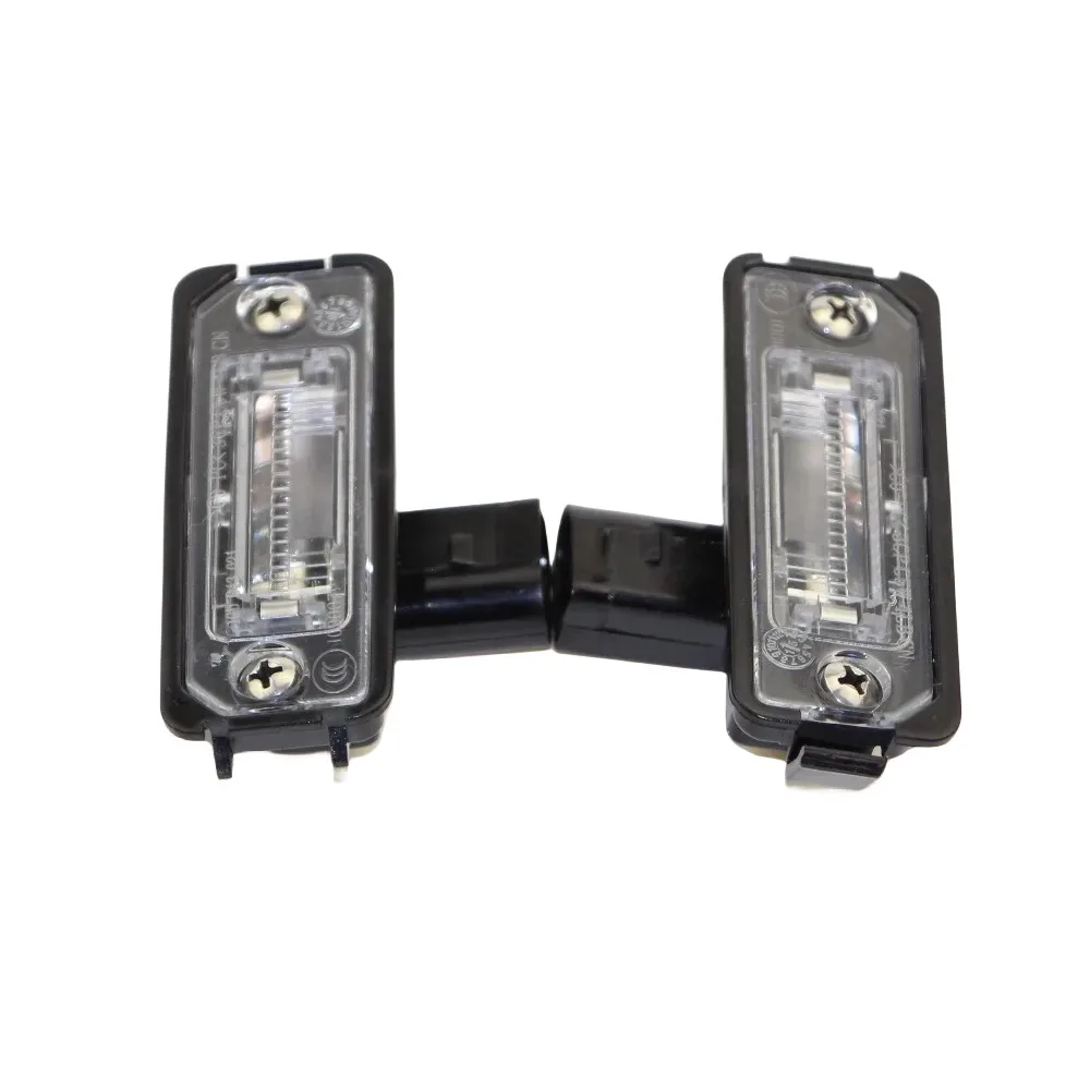 2Pcs Halogen License Plate Lights Fit VW Golf MK4 Beetle Polo Phaeton Lupo 1J6 943 021 B 1J6 943 021B 1J6943021B 1GD 943 021