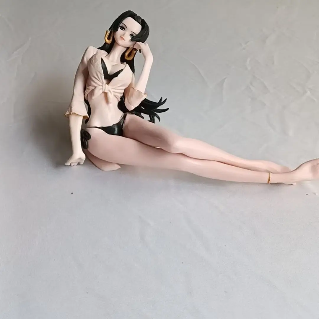 

One Piece anime Boa Hancock Empress Swimsuit lying and sitting pose figure collectible statue doll model