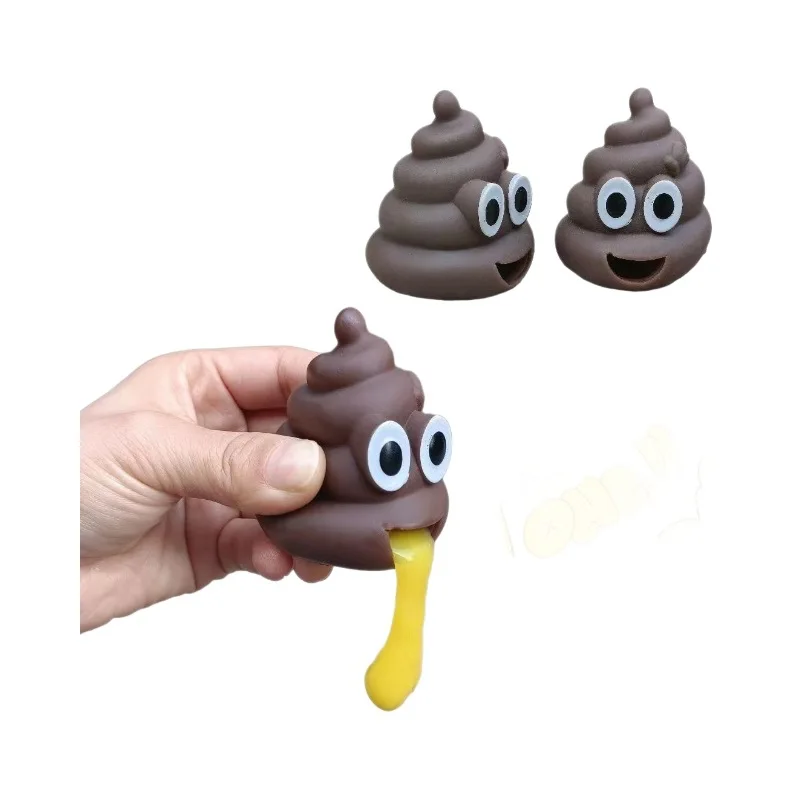 

Creative Spoof Poop Toys Vomiting Stool Decompression Pinch Fun Fun Fun Simulation Poop Toys Decompression Pinch 1PC