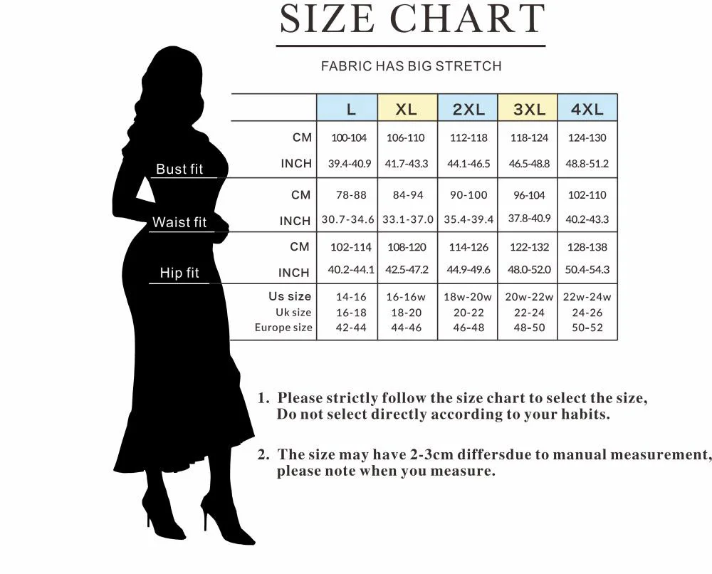 Plus Size Printed Dresses Sleeveless Trim Ruffles Empire Midi Patchwork Birthday Evening Party Cocktail Event Outfits 3XL 4XL