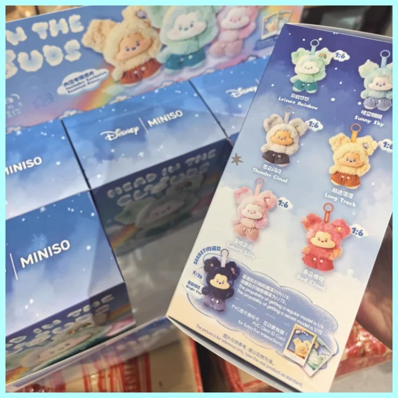 

Genuine Mickey Head In The Clouds Series Blind Box Vinyl Face Bag Pendant Dolls Trendy Toys Collectible Mystery Box Toys Gift