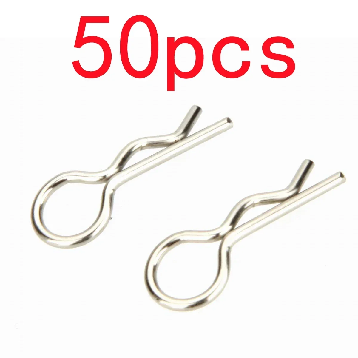 50pcs RC 1:10 On-Road Car/Buggy/Truck Body Clip Pin For HSP 02053 1/10 1/8 Part RC Accessories
