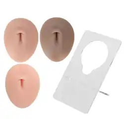 Belly Part Model Soft Belly Button Model Silicone for Medicine