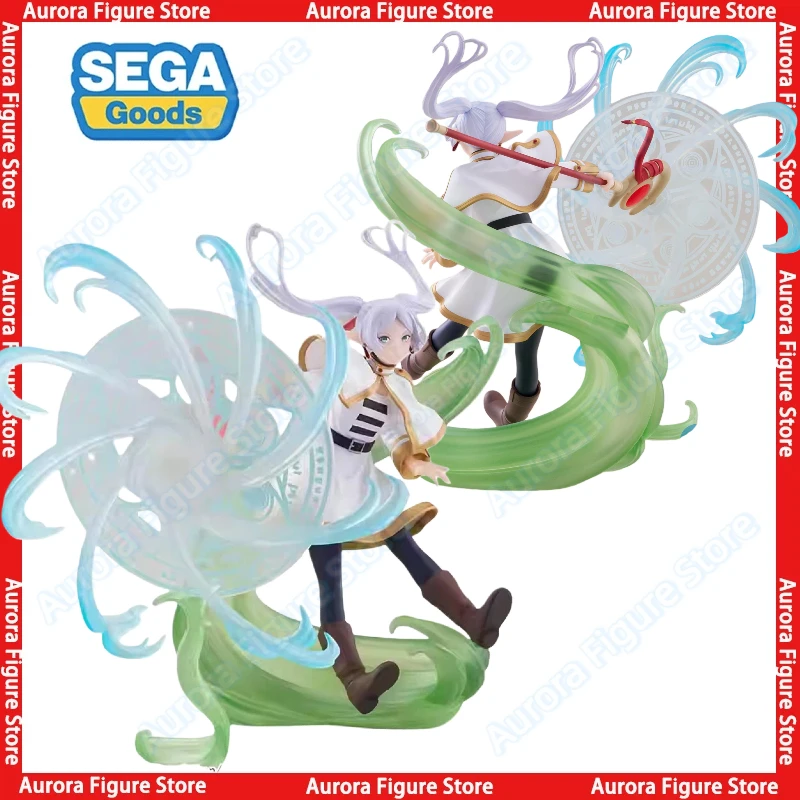

In Stock SEGA FIGURIZMα Frieren: Beyond Journey's End Desktop Cute Doll Anime Action Figure Toys Gift Model Collection
